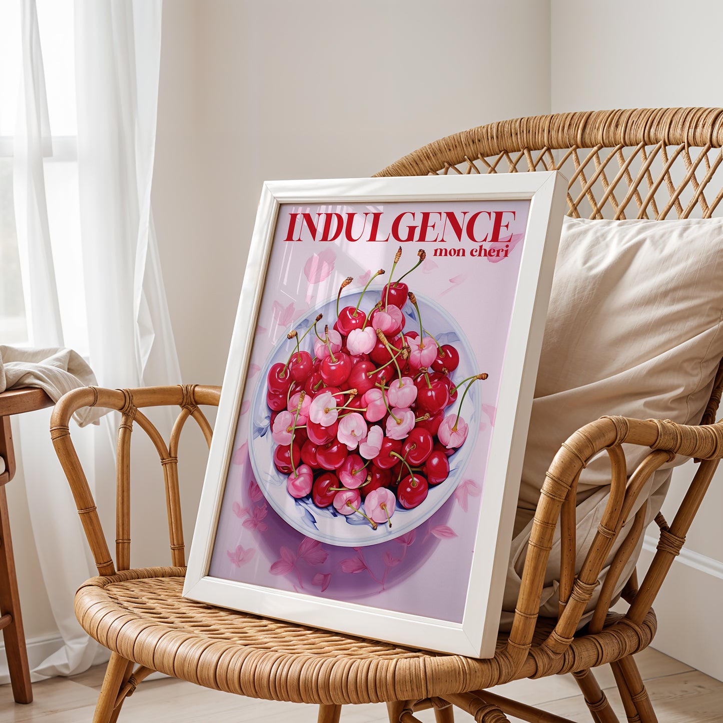 Indulgence Mon Cheri – Lush Cherry Bowl Poster