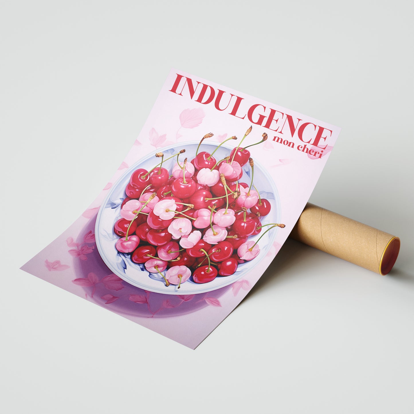 Indulgence Mon Cheri – Lush Cherry Bowl Poster