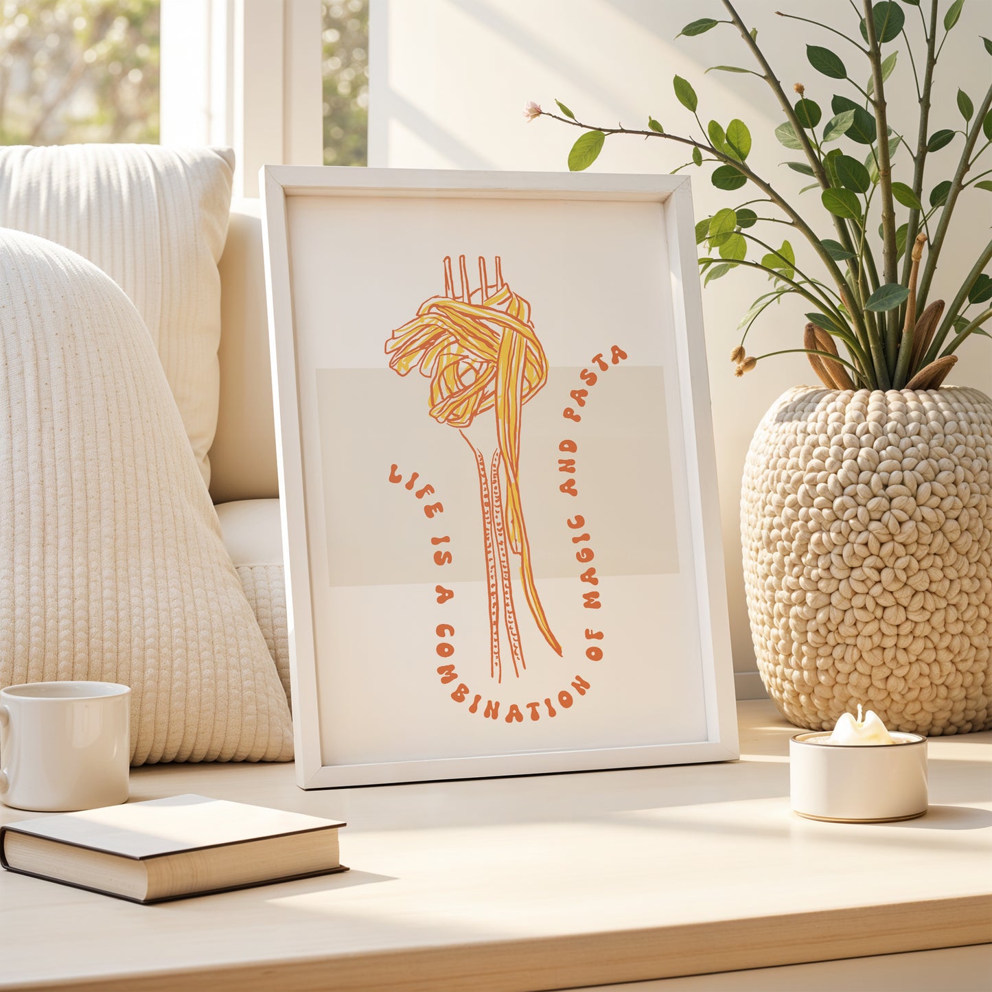 “Magic & Pasta” Wall Art Print