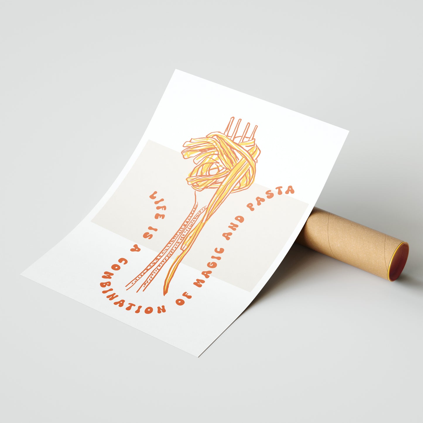“Magic & Pasta” Wall Art Print