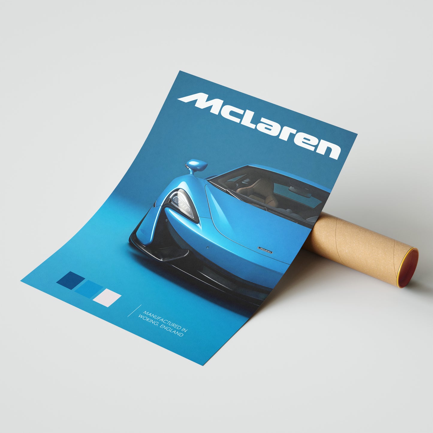 McLaren 570S Art Poster