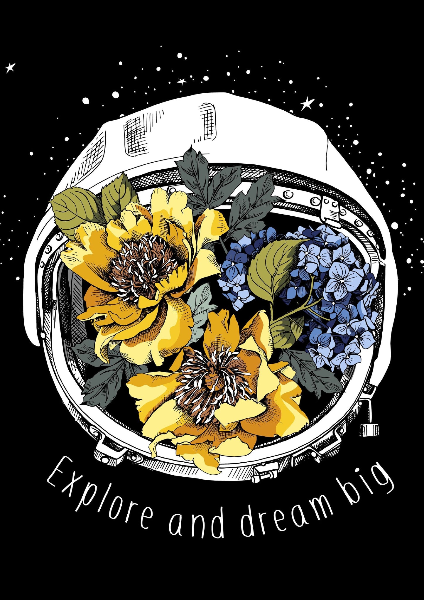 Astronaut Helmet - Explore and Dream Big