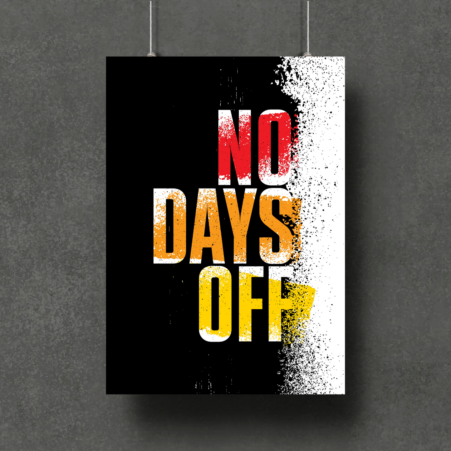 Gym Motivation Quotes (Set of 5 Prints)