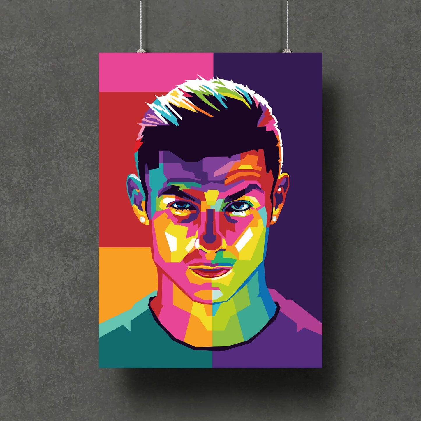 The CR7 Wall (Set of 5 Prints)