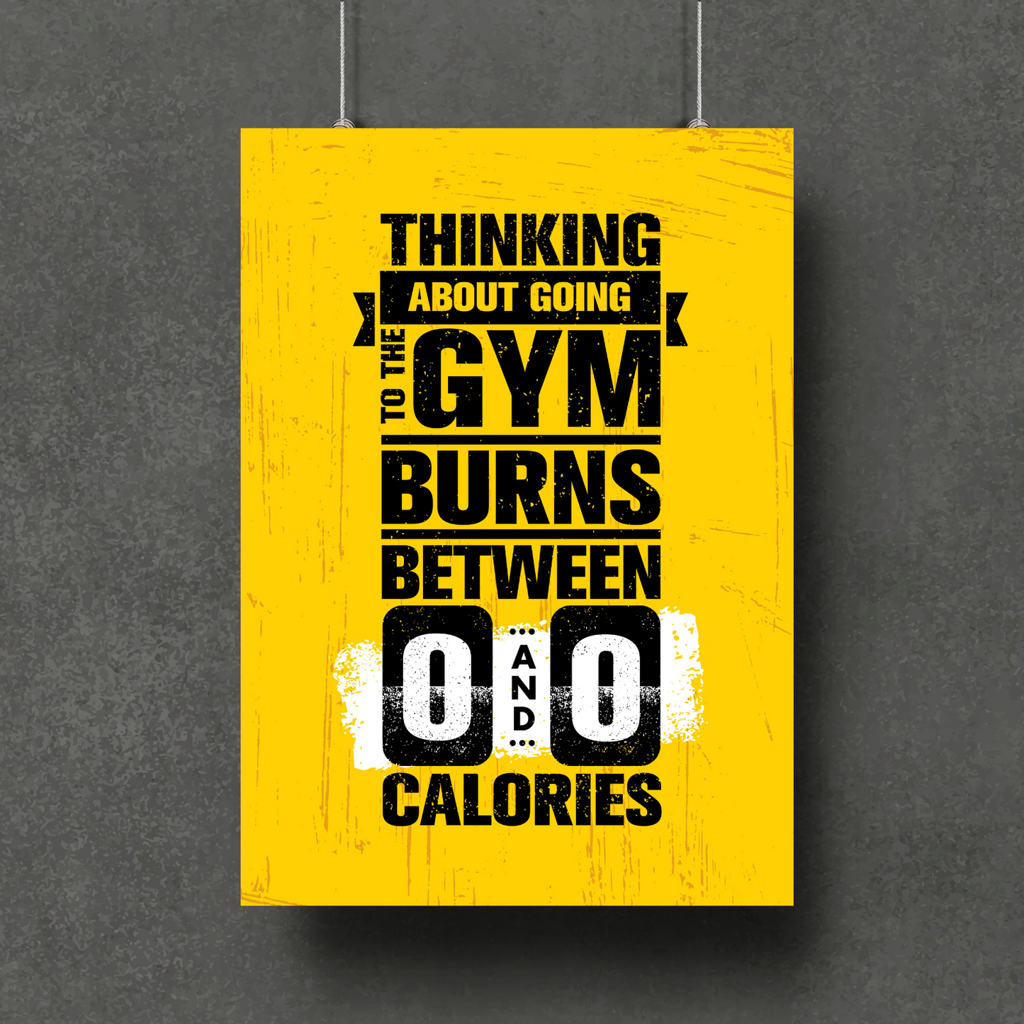 Gym Motivational Quotes Combo ( Set of Six A4 Posters)