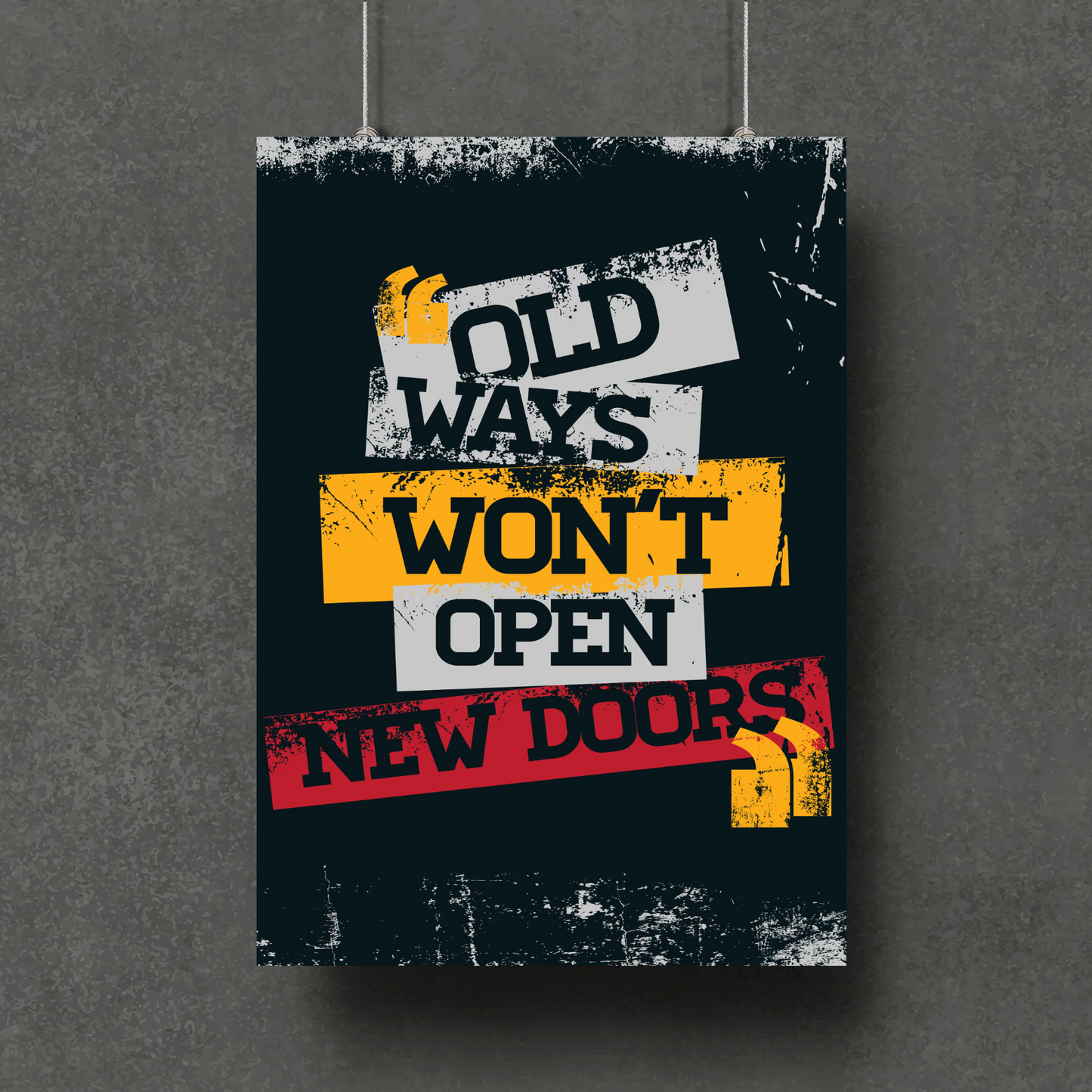 Motivational Quotes Combo ( Set of Six A4 Posters)