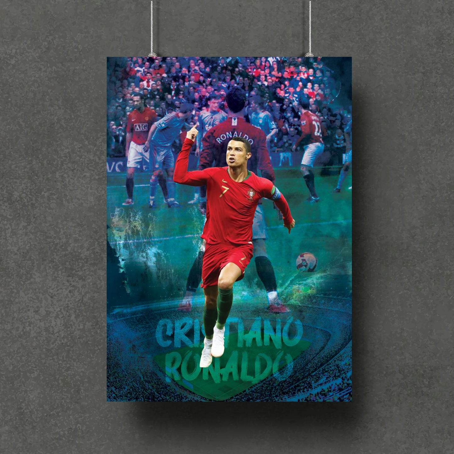 The CR7 Wall (Set of 5 Prints)