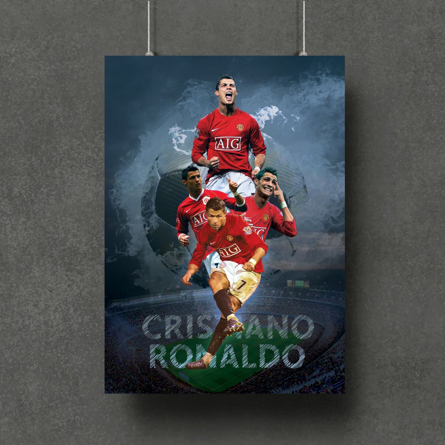 The CR7 Wall (Set of 5 Prints)