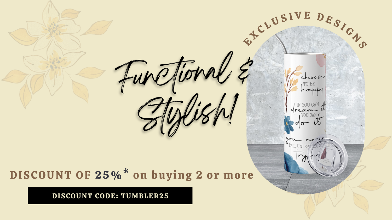 Skinny Tumblers