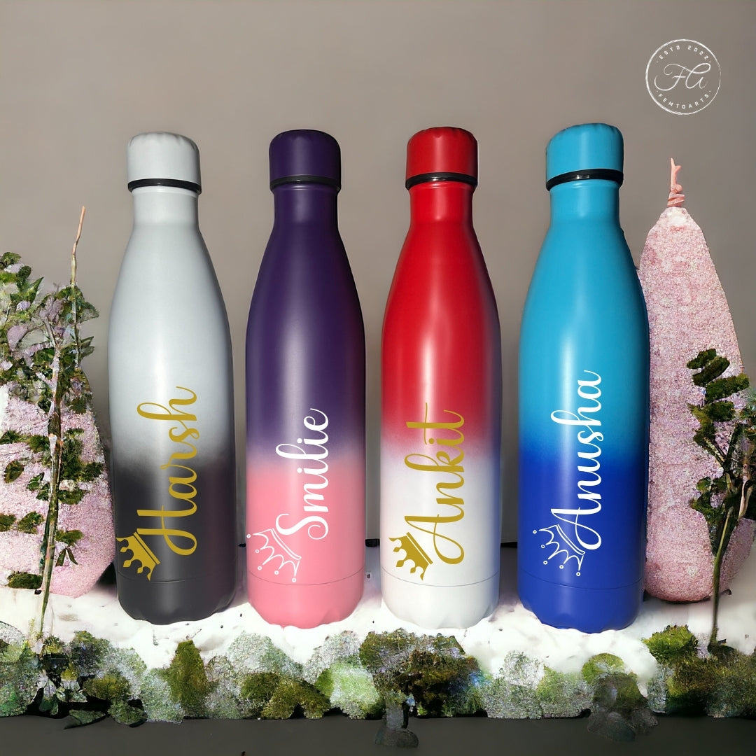 CLINK - [Personalised] Double Shaded Stainless Steel Water Bottle