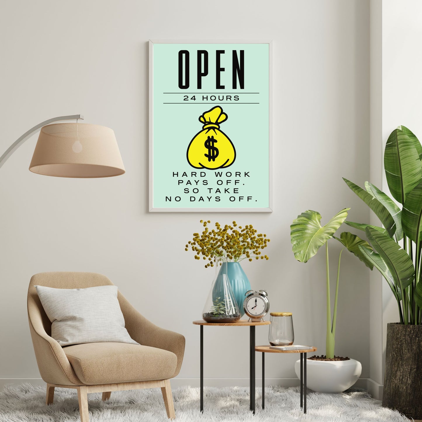 Monopoly Themed Inspirational Posters Combo