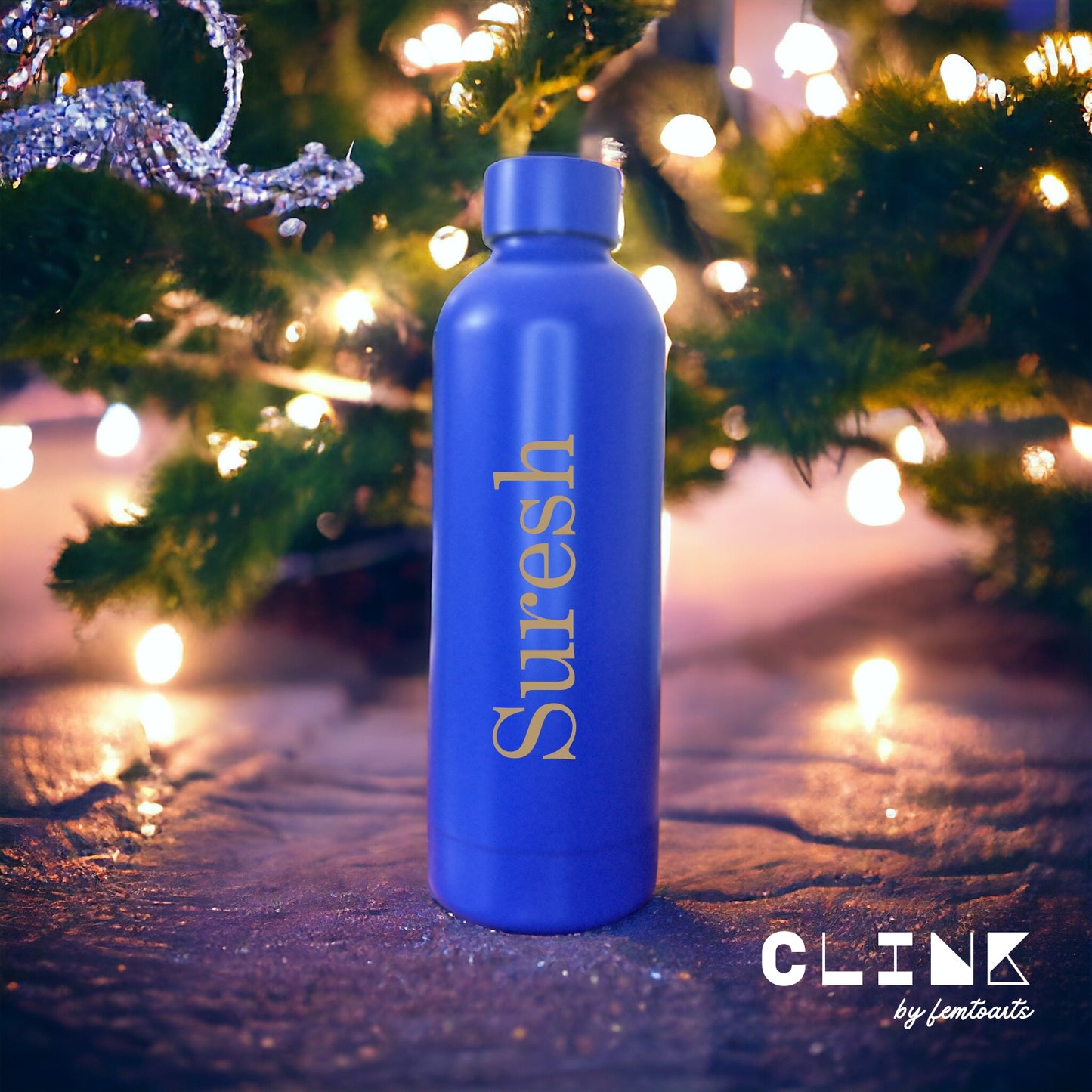 CLINK - Personalised Water Bottle (Glossy Finish)