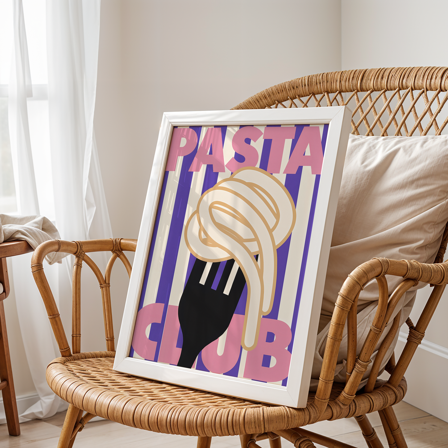 PASTA CLUB – Retro Pop Noodle Love Art