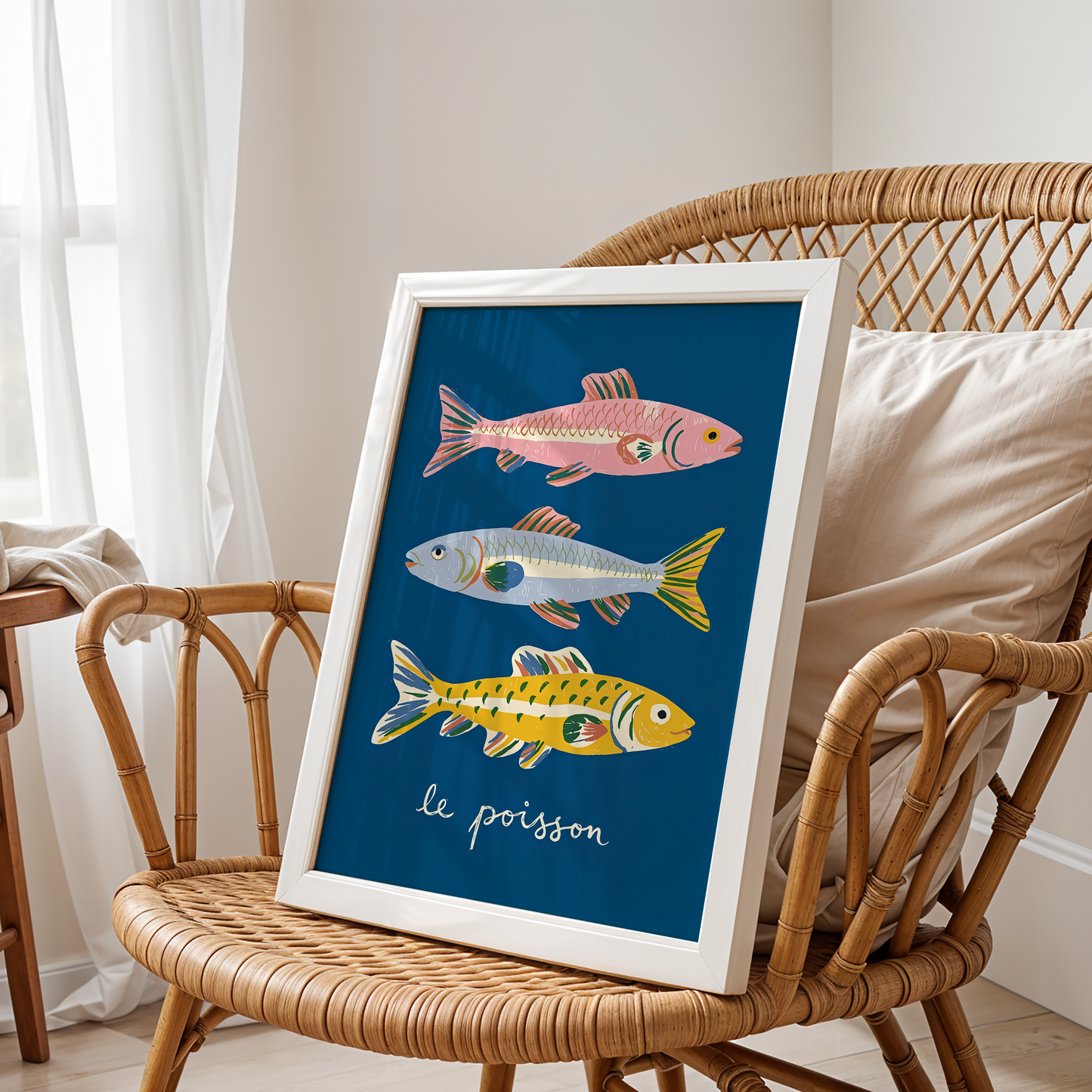 Le Poisson – Vibrant Fish Pop Art Poster