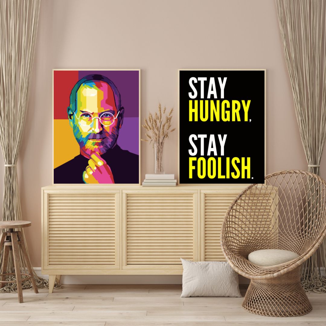 Steve Jobs - Stay Hungry, Stay Foolish Combo