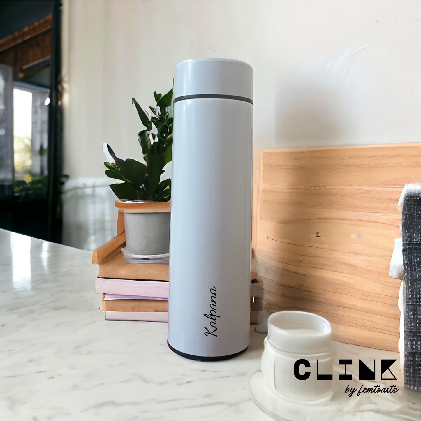 CLINK - [Personalised] Temperature Display Water Bottle