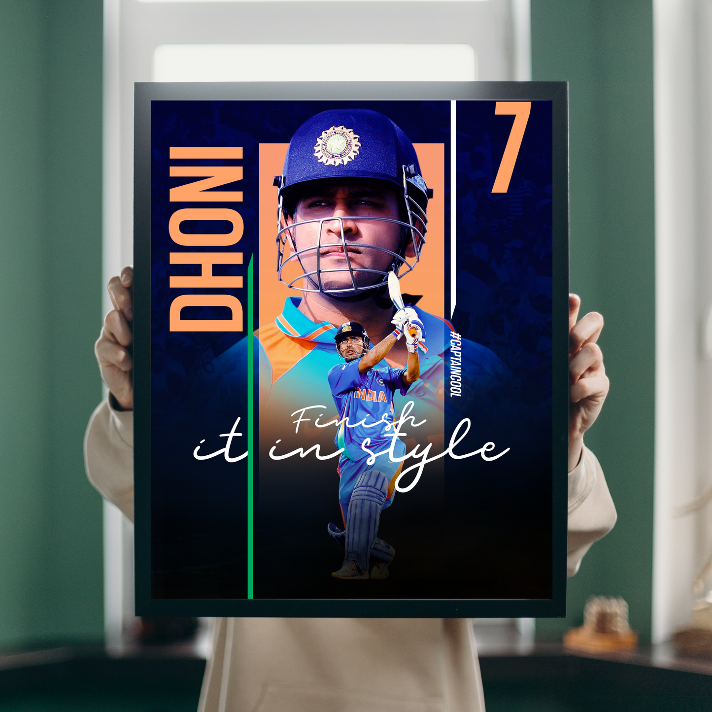 M S Dhoni - Finish it in style