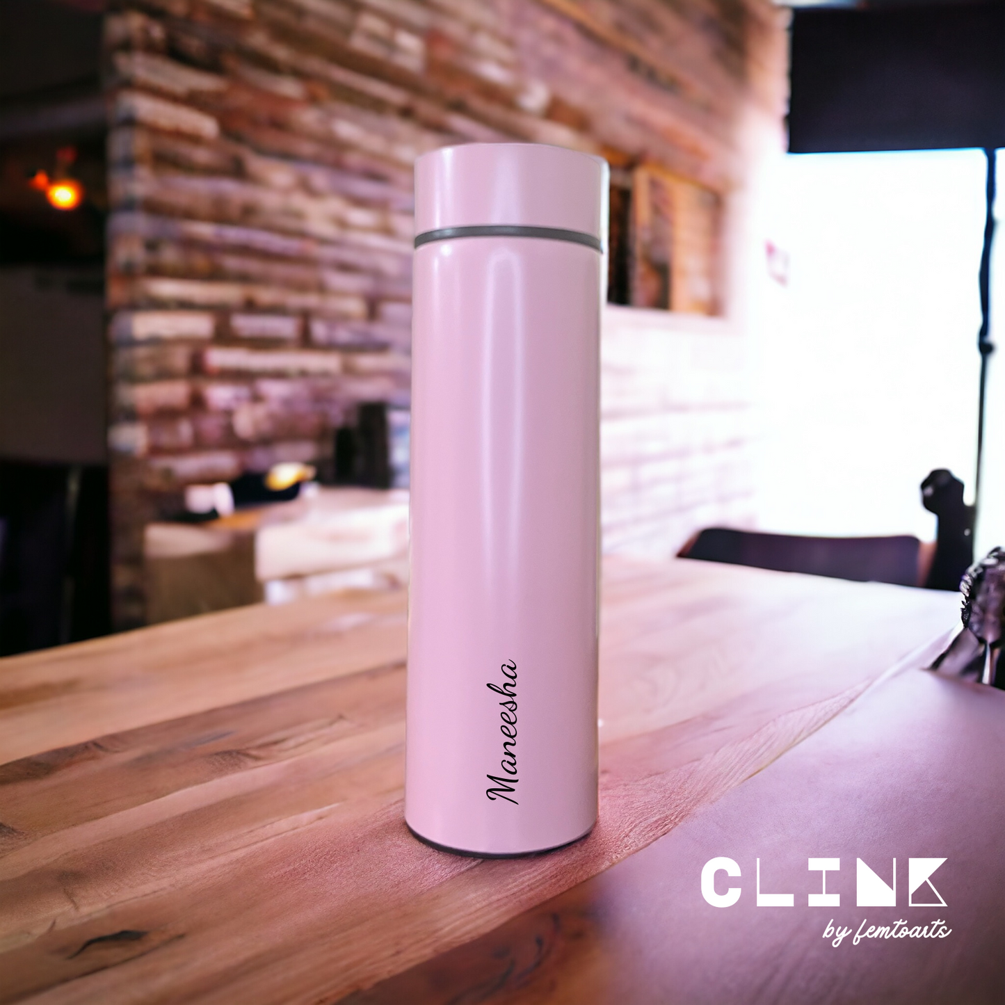 CLINK - [Personalised] Temperature Display Water Bottle