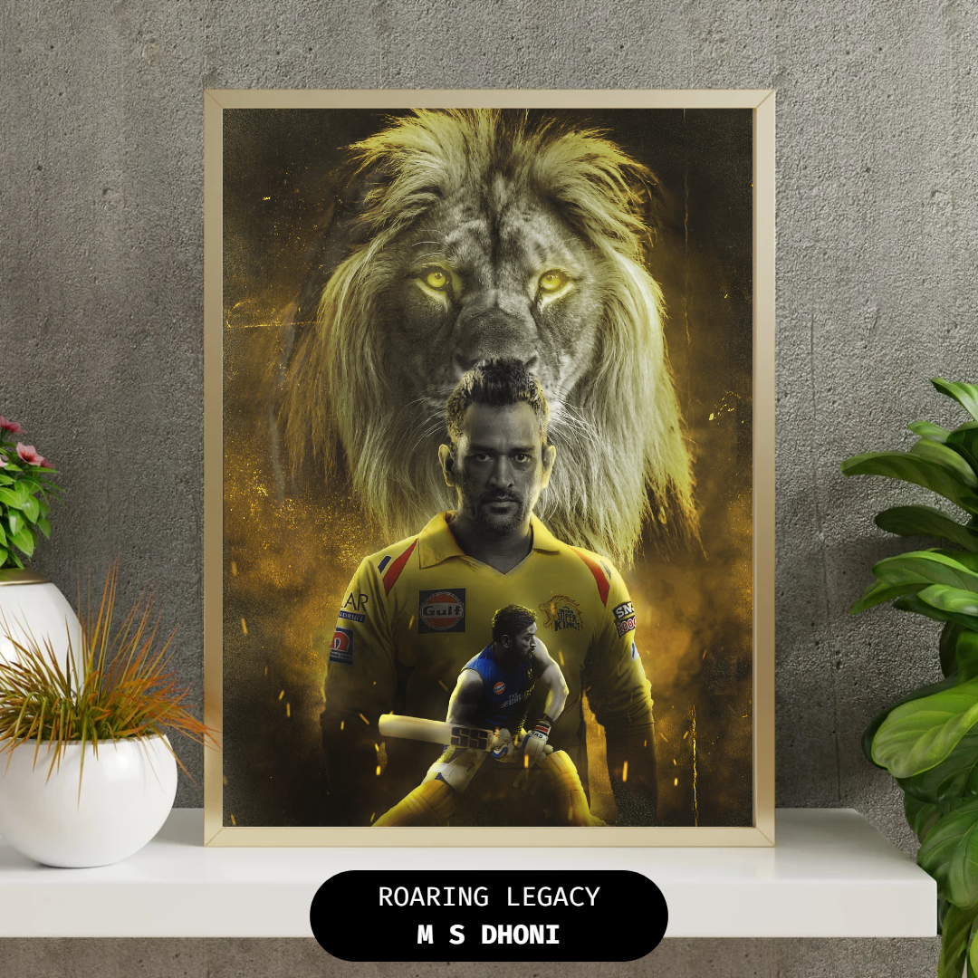 M S Dhoni - Roaring Legacy