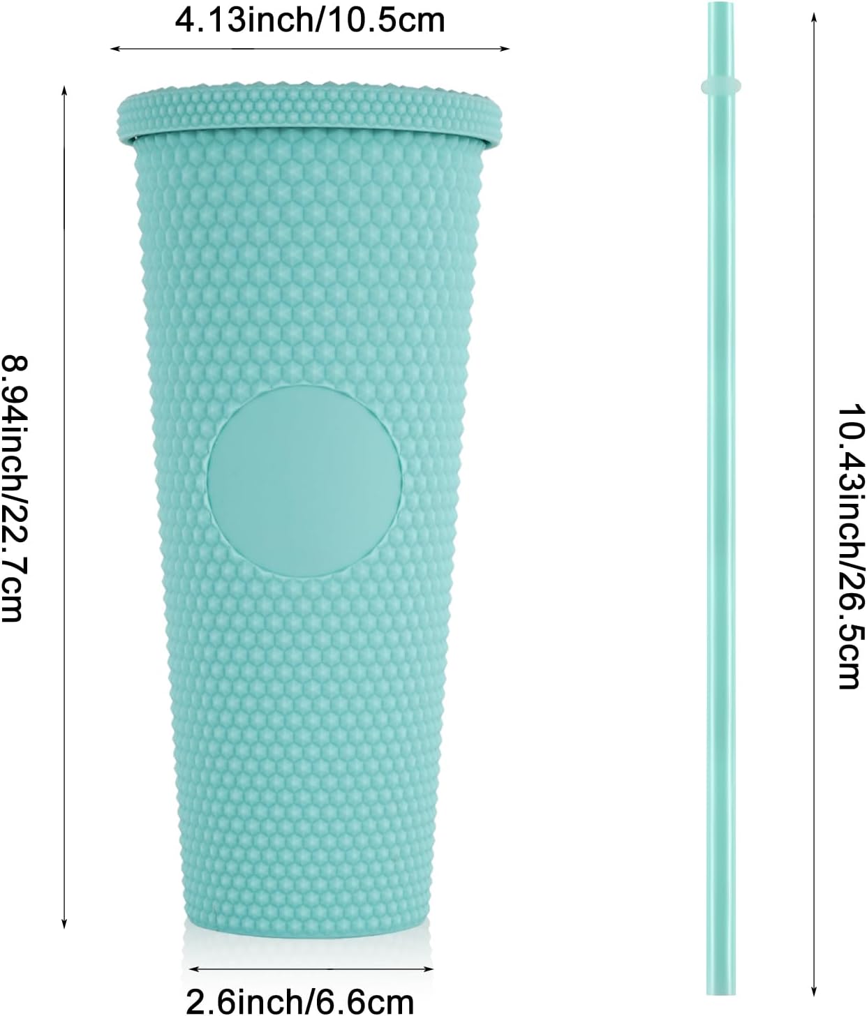 [CLINK] 710ml Personalized Sipper - Sky Blue Color