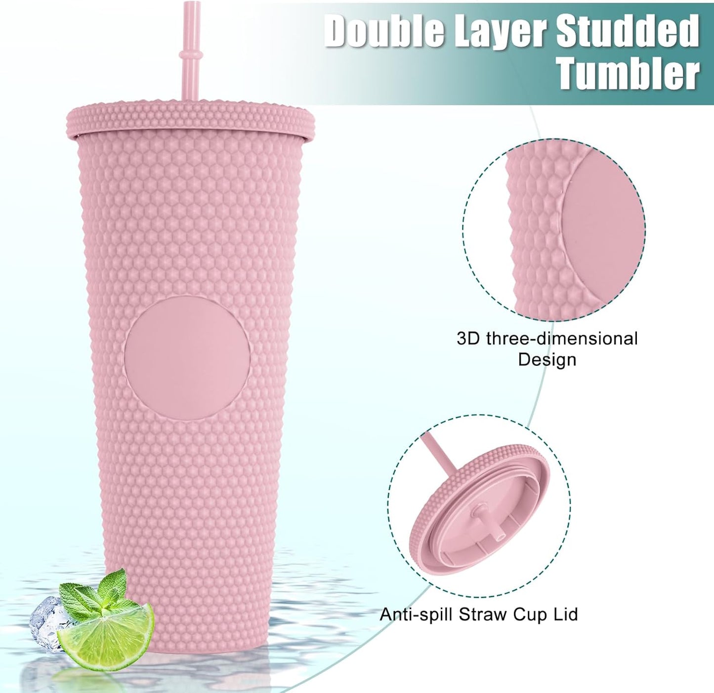 [CLINK] 710ml Personalized Sipper - Pink Color