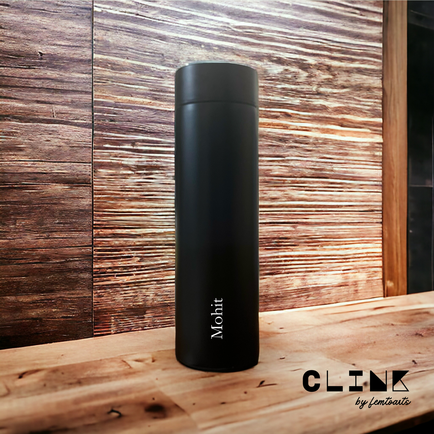 CLINK - [Personalised] Temperature Display Water Bottle