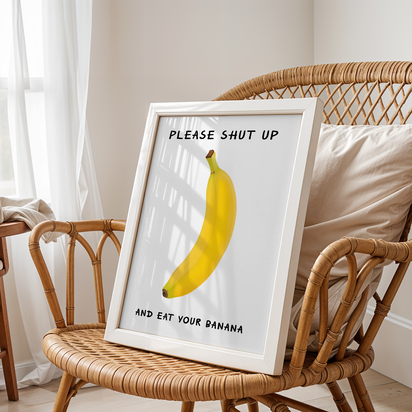 Please Shut Up and Eat Your Banana