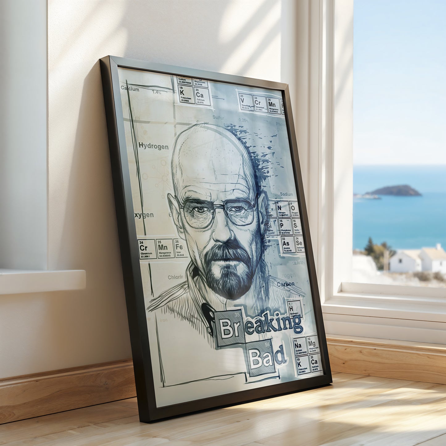 Breaking Bad Heisenberg Chemistry Poster