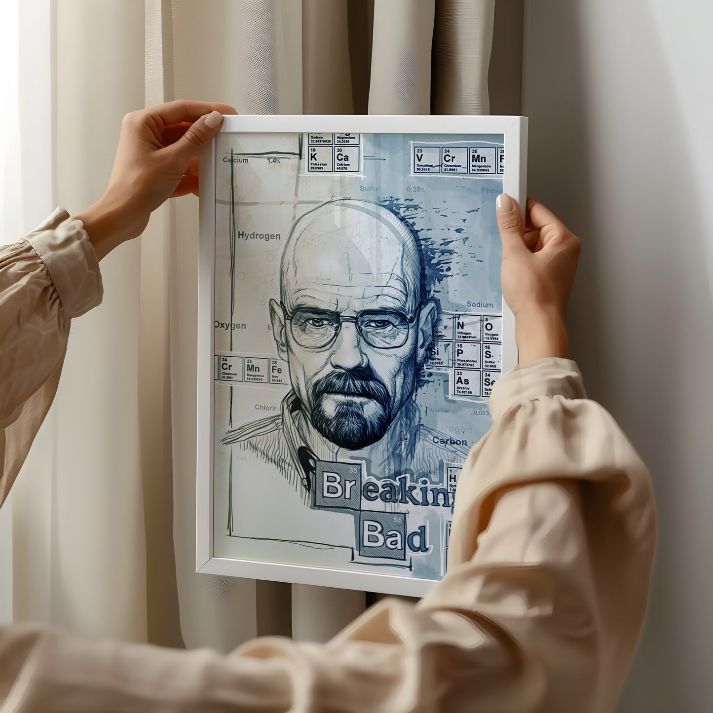 Breaking Bad Heisenberg Chemistry Poster