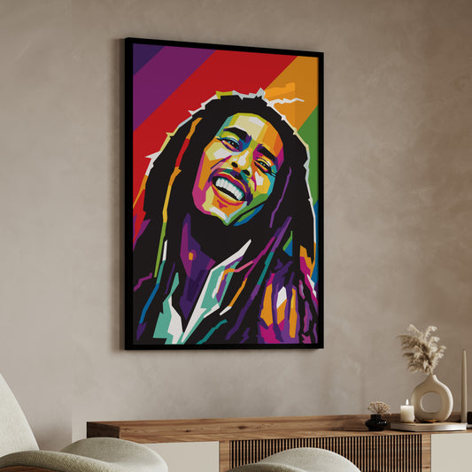 Bob Marley Pop Art