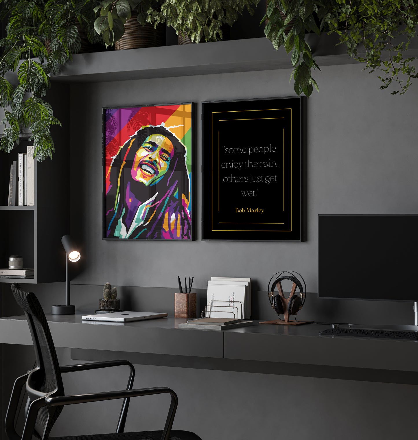 Bob Marley + Enjoy the Rain (2 Posters Combo)