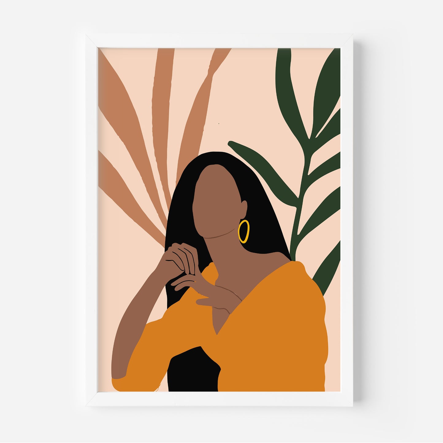 Pastel Grace – Modern Boho Woman Decor