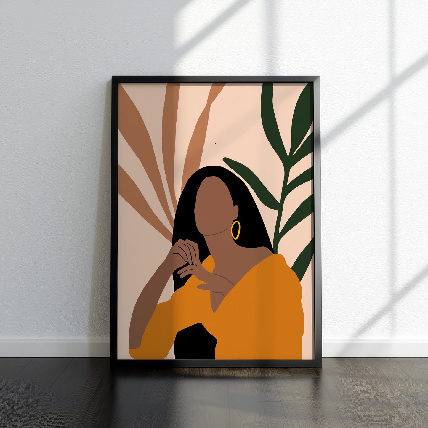 Pastel Grace – Modern Boho Woman Decor