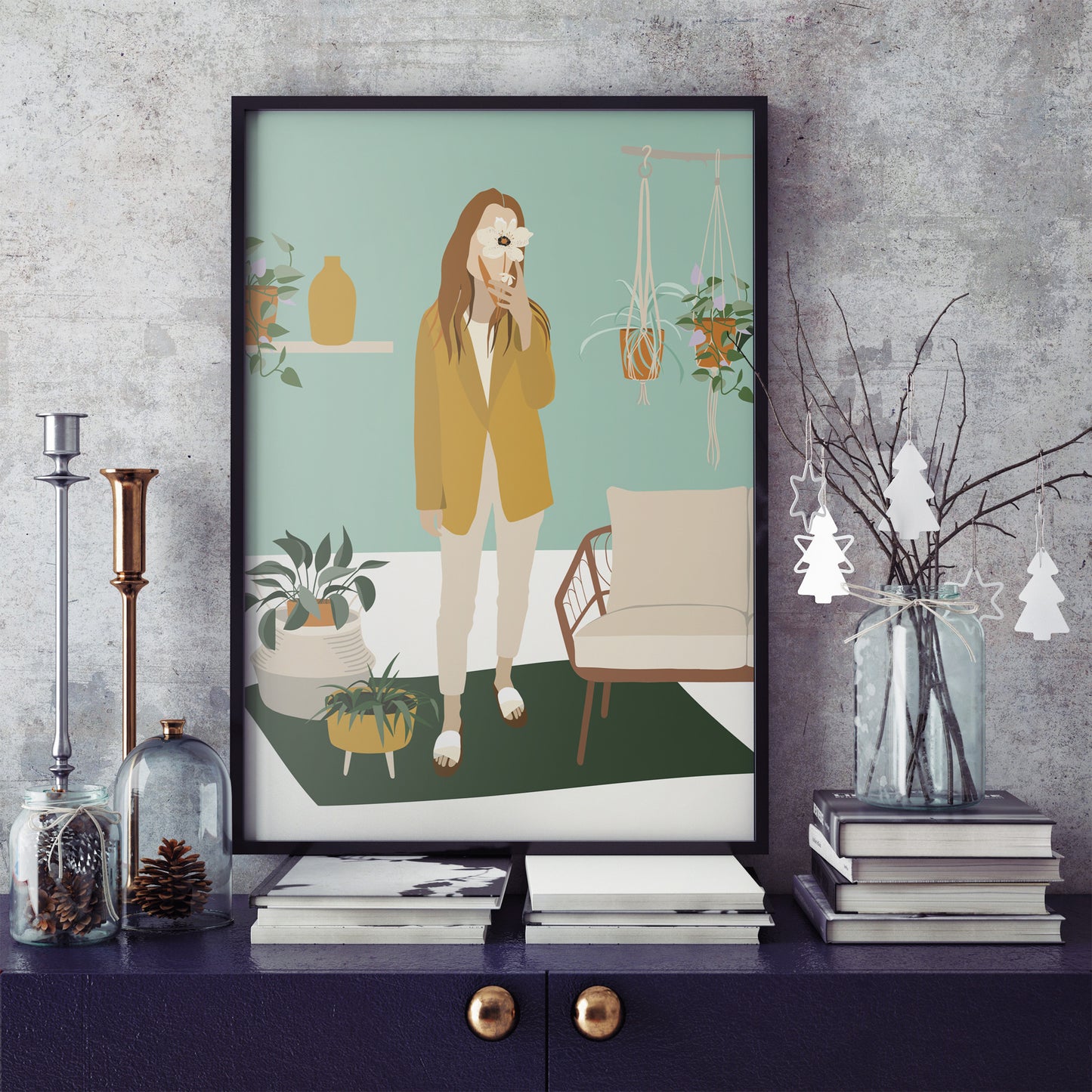 Boho Bliss – Aesthetic Wall Art for the Free-Spirited Woman