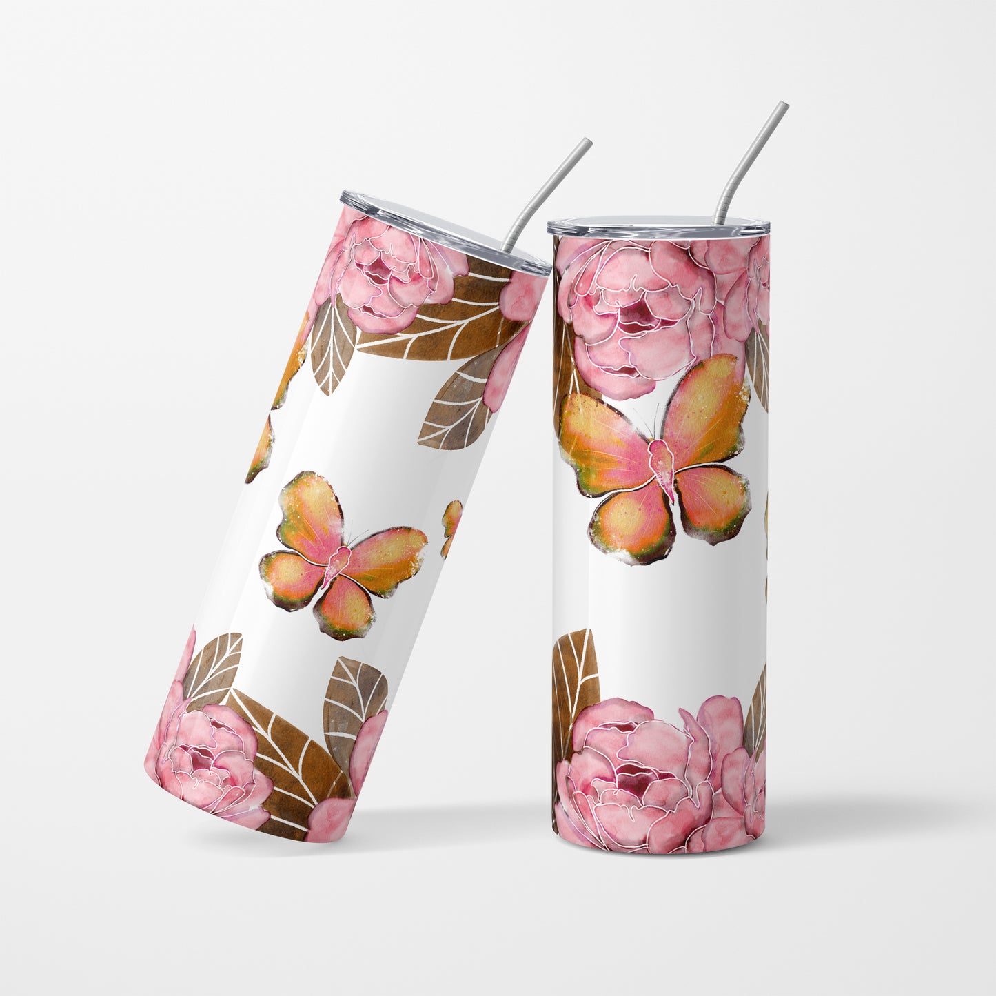 Butterfly - 600 ml Stainless Steel Tumbler