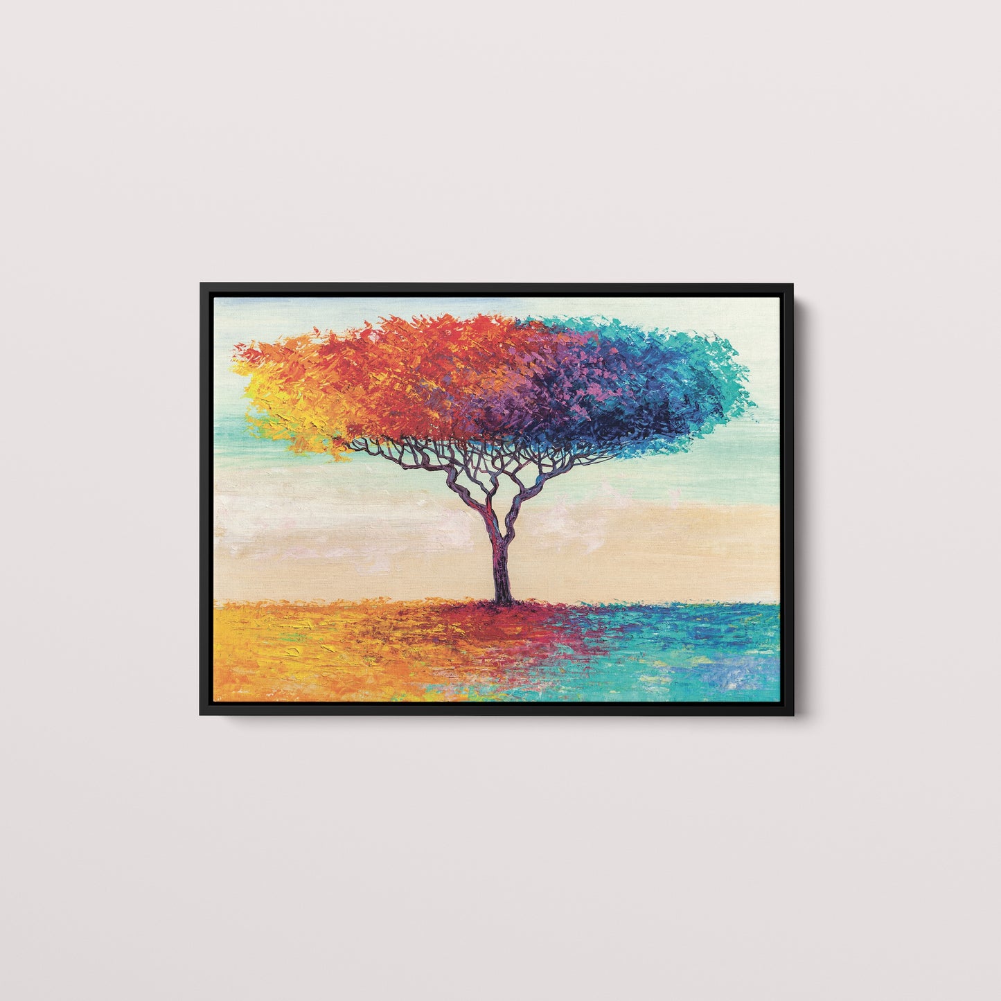 Radiant Serenity: Vibrant Tree of Life