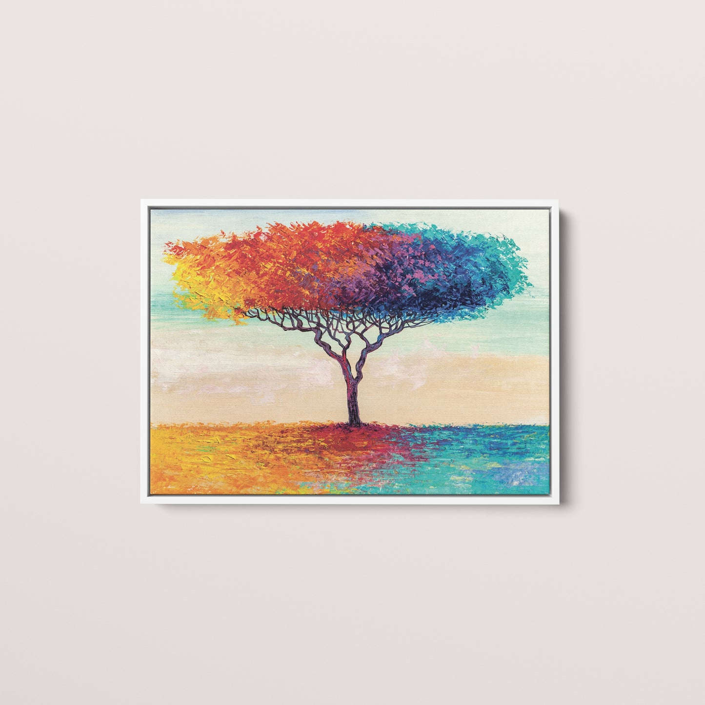 Radiant Serenity: Vibrant Tree of Life