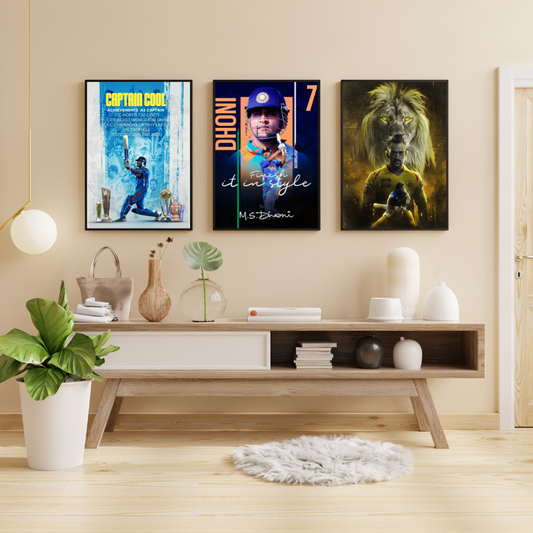 Captain Cool Wall (Set of 3 Posters)