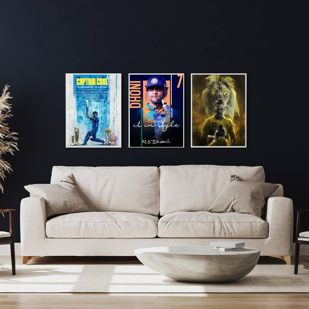 Captain Cool Wall (Set of 3 Posters)