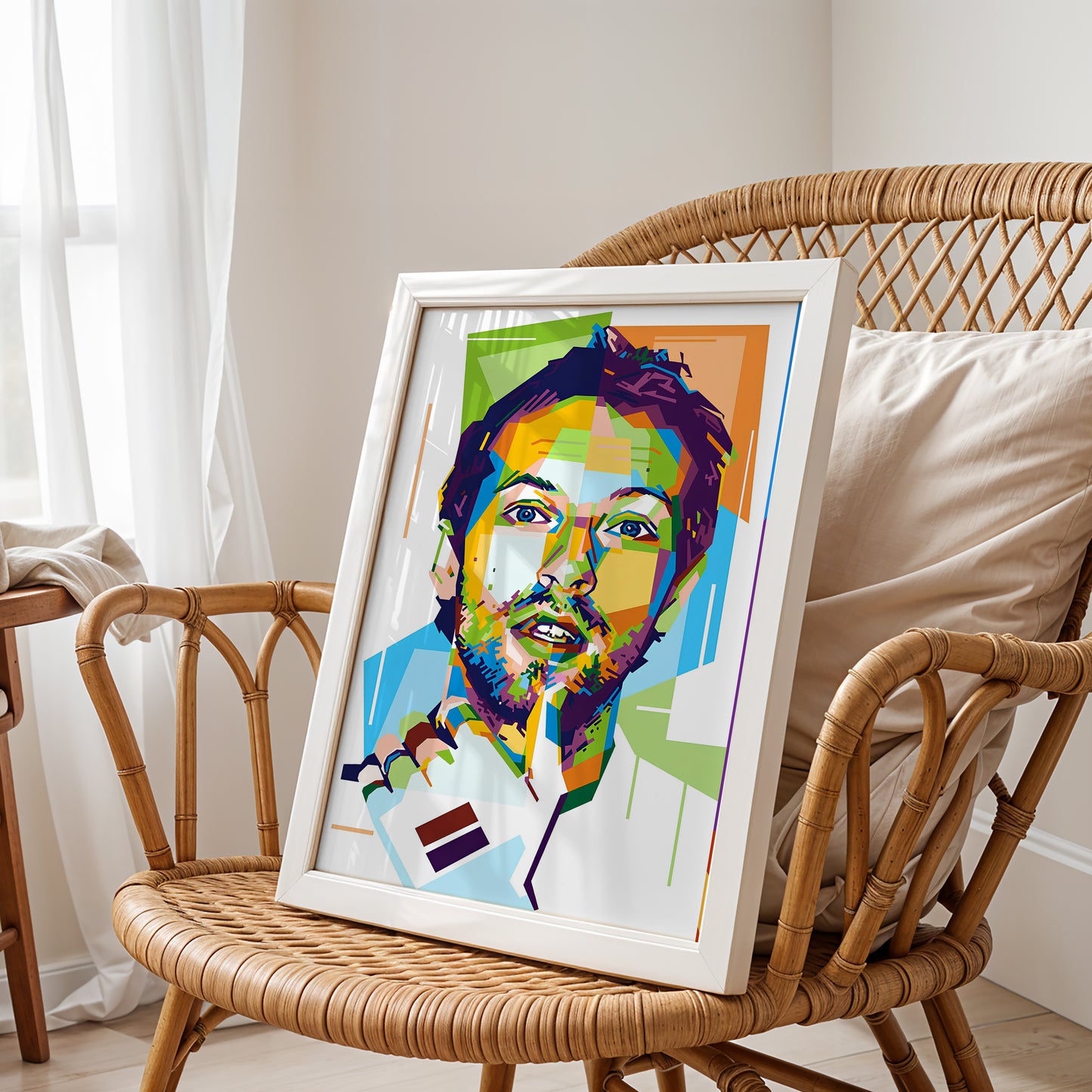 Chris Martin Pop Art Portrait