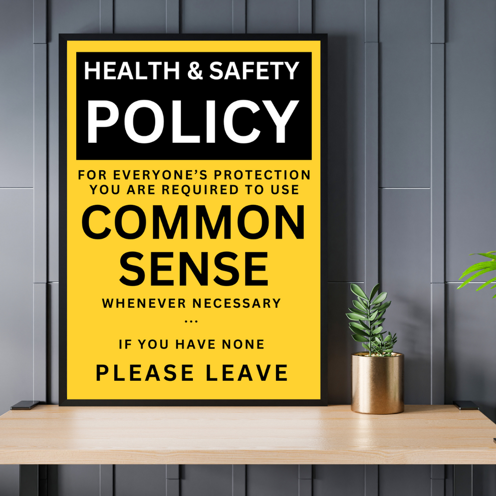Common Sense Label Health & Safety Policy – Common Sense – FEMTOARTS