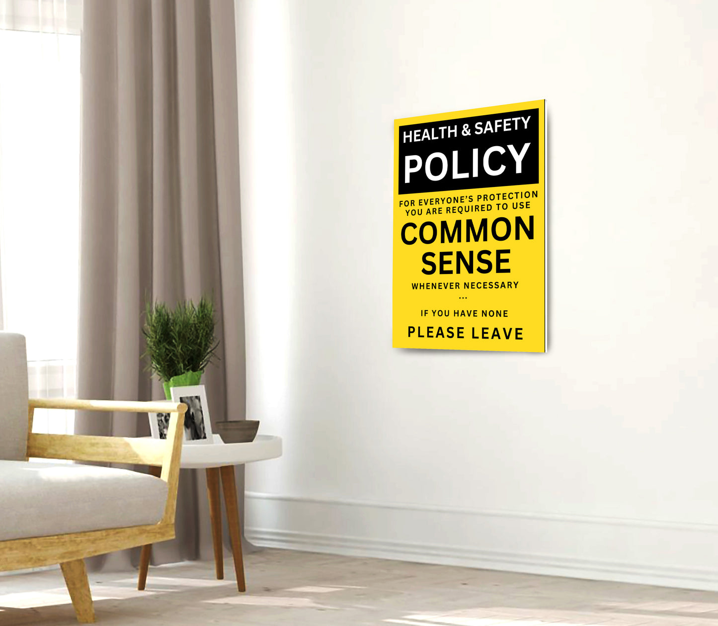 Health & Safety Policy – Common Sense