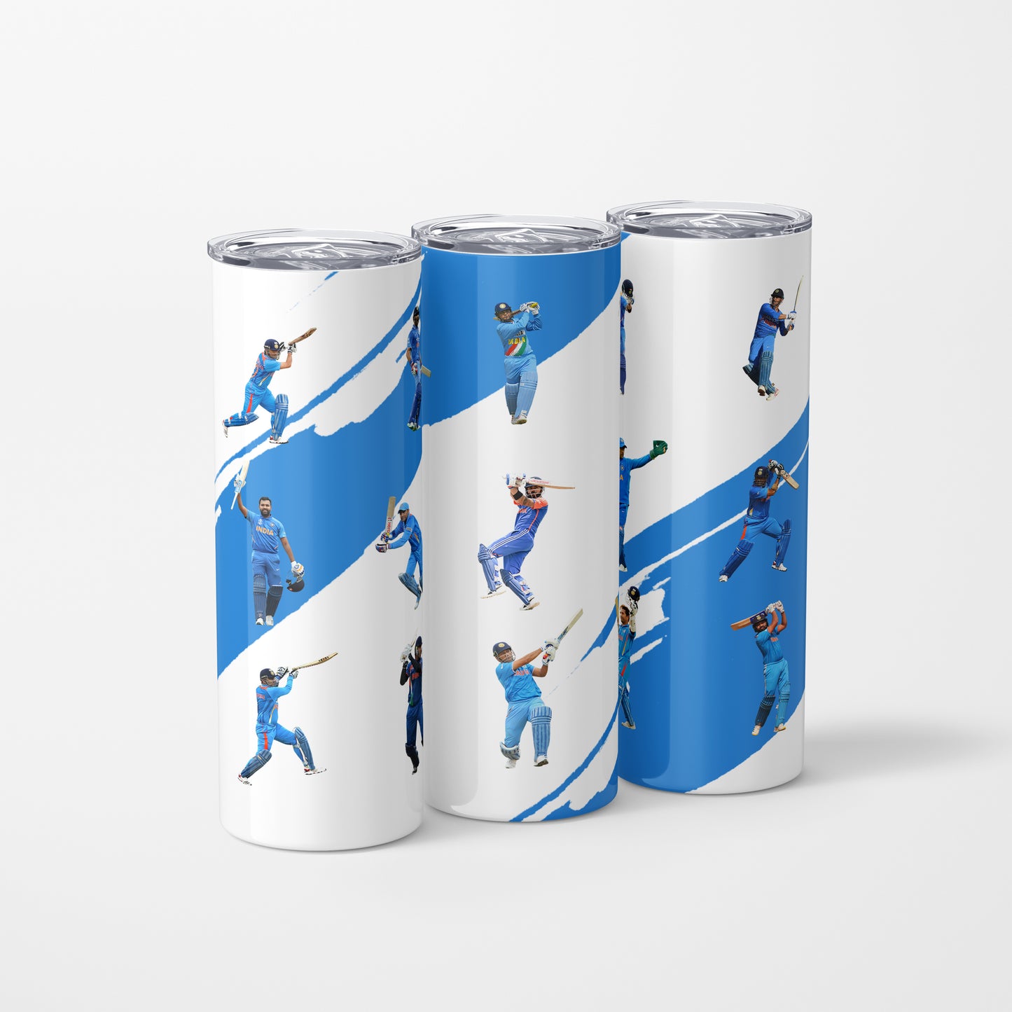 Indian Cricket Legends- 600 ml Stainless Steel Tumbler