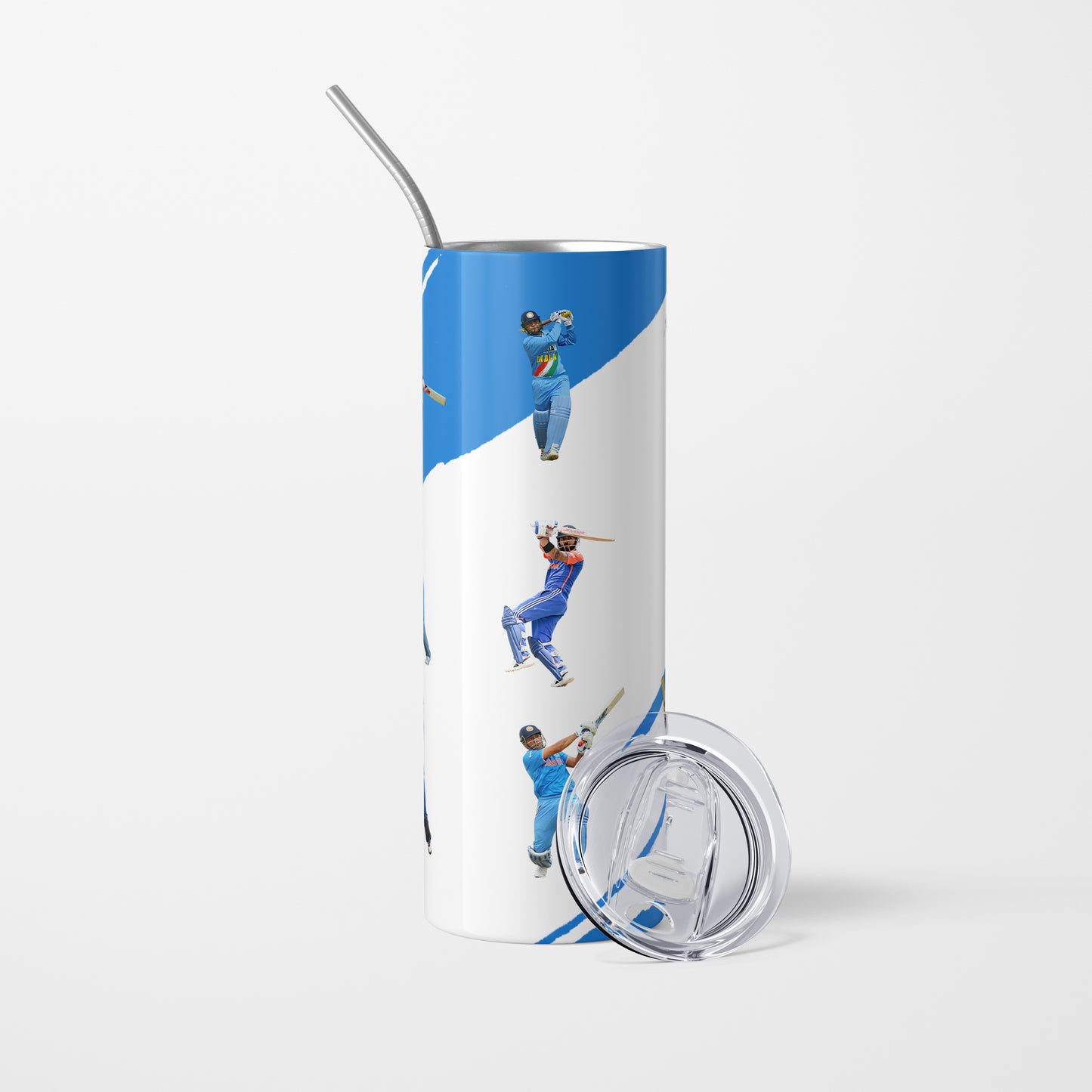 Indian Cricket Legends- 600 ml Stainless Steel Tumbler