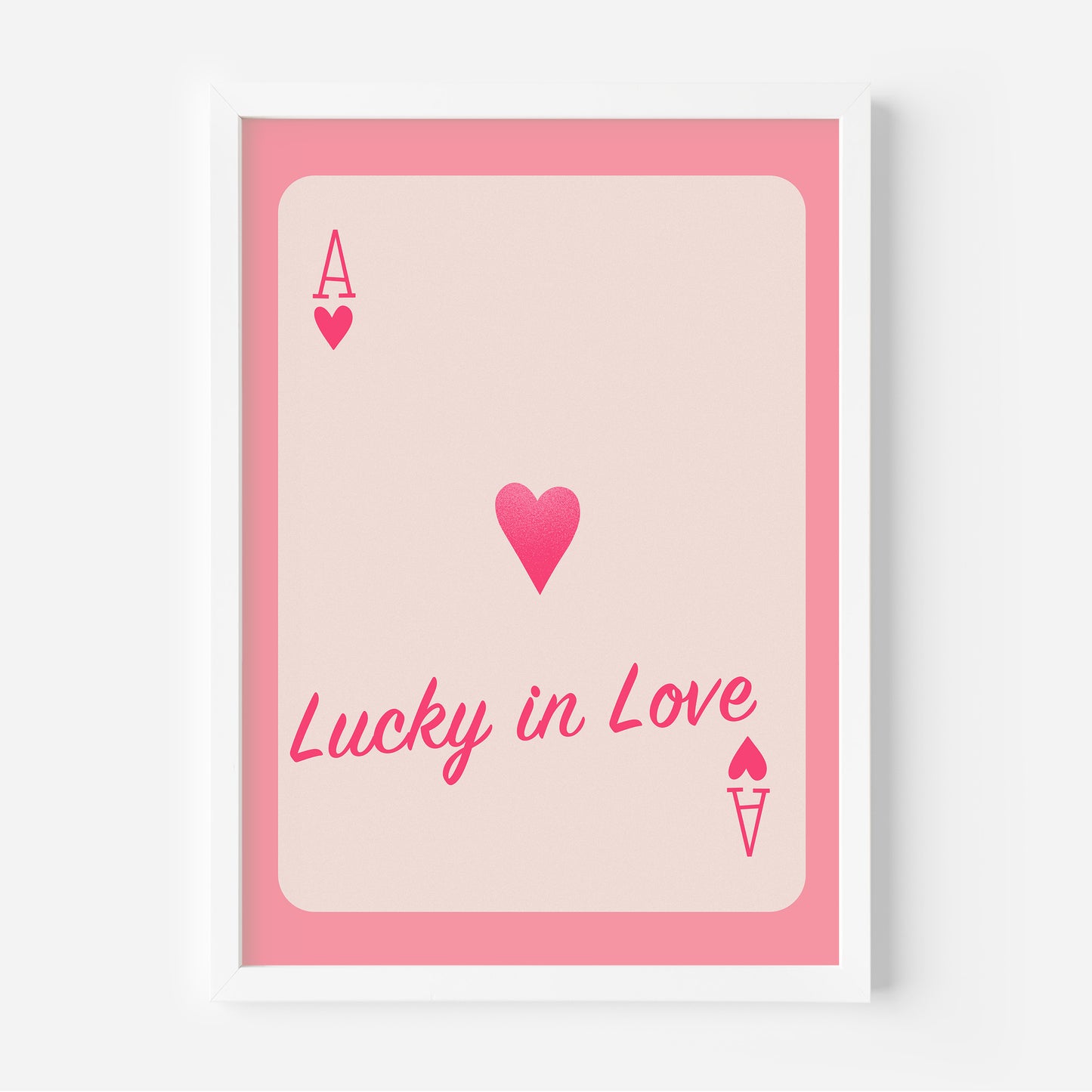 Your Message on Ace of Hearts