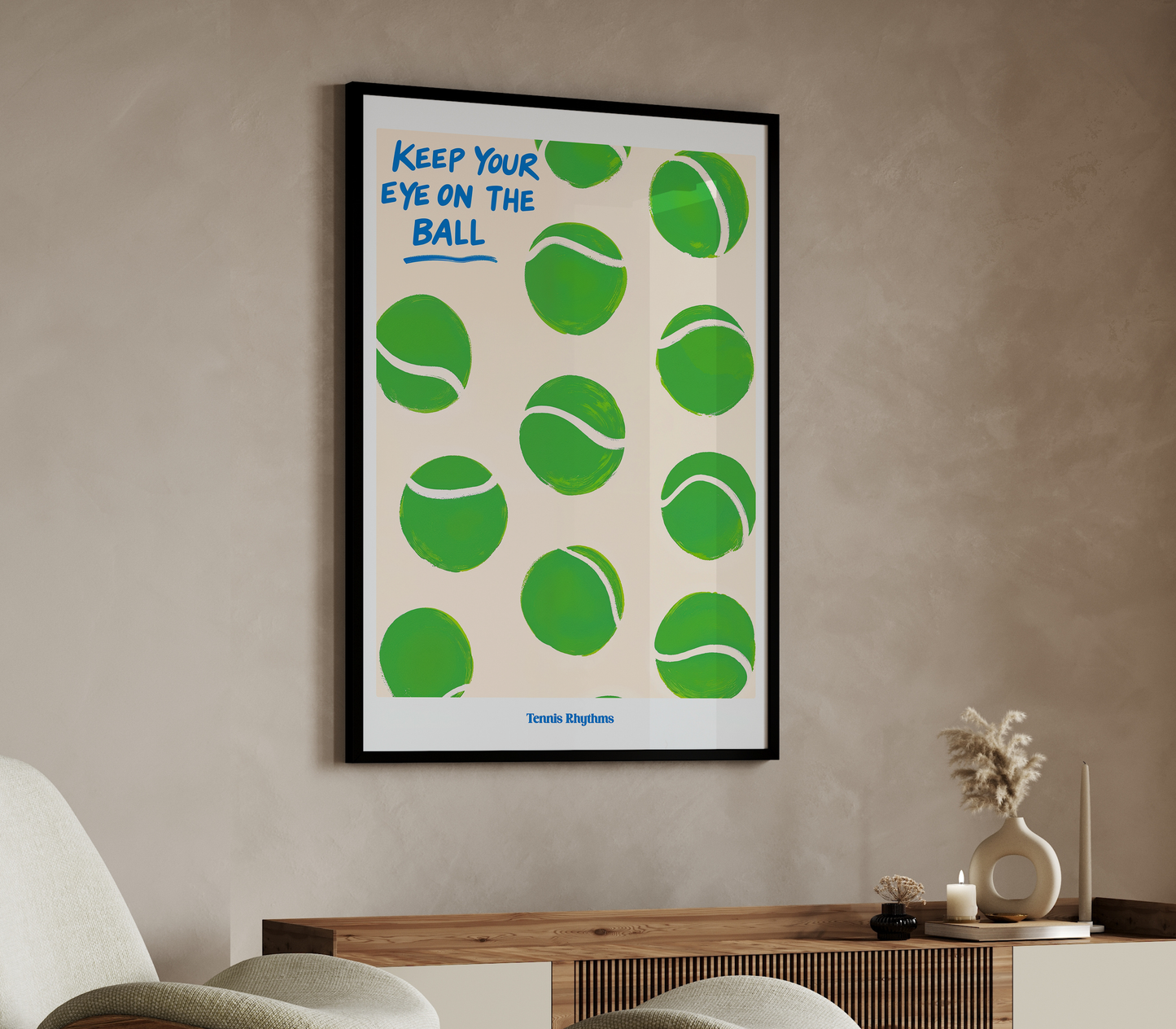 Tennis Rhythms: Keep Your Eye on the Ball