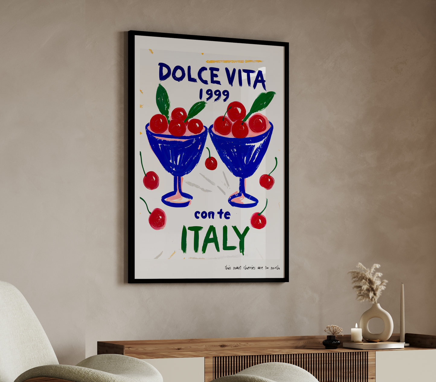 This Much Cherries: Dolce Vita Italy