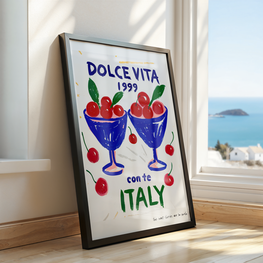 This Much Cherries: Dolce Vita Italy