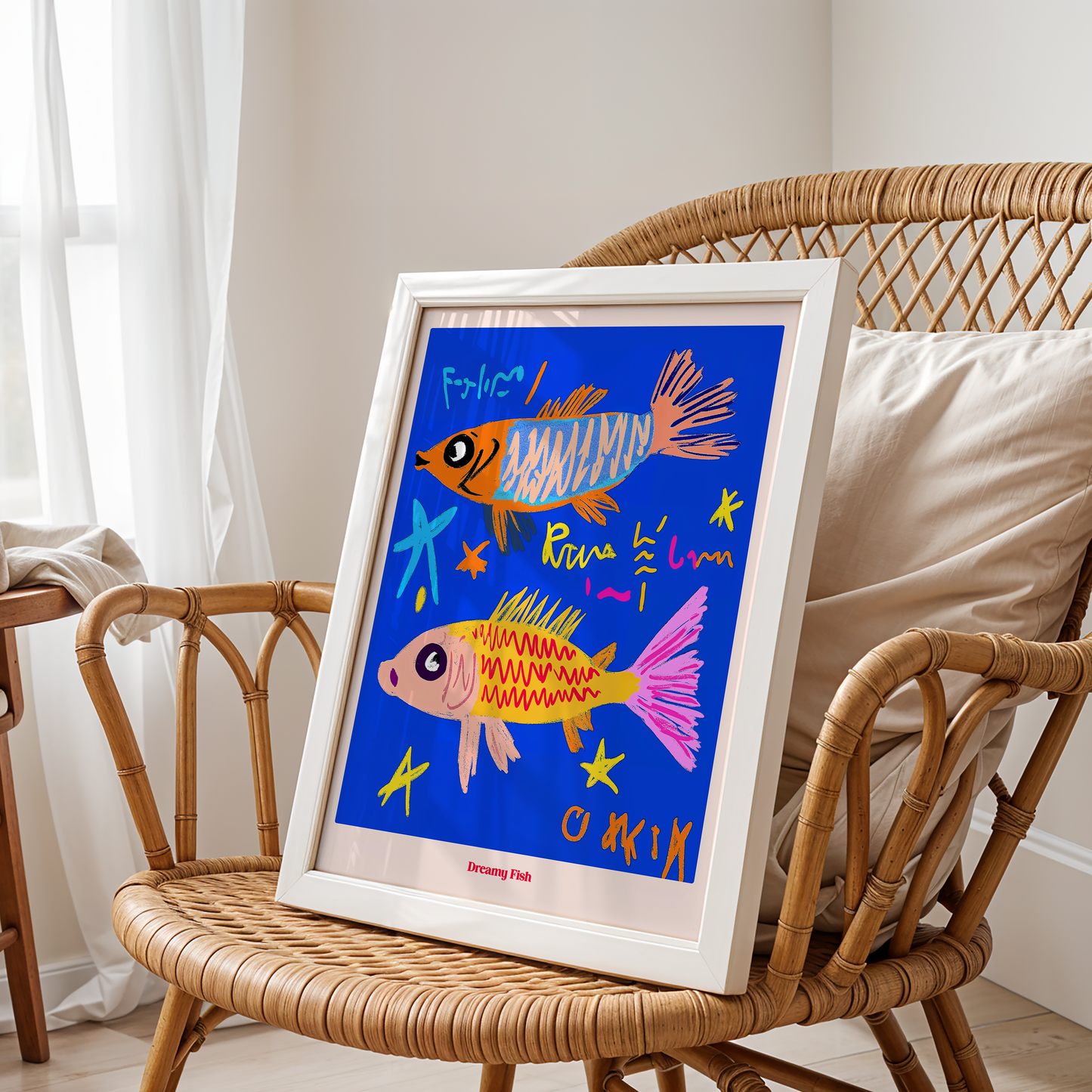 Dreamy Fish: Neon Night Aquarium