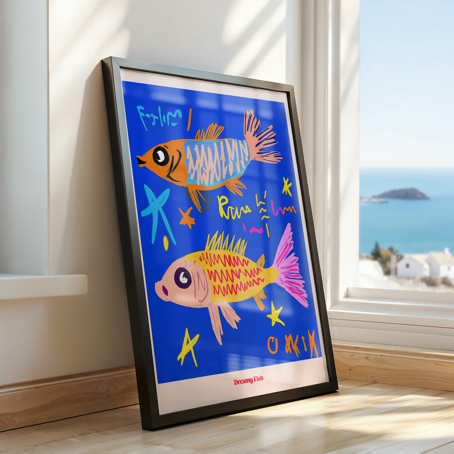 Dreamy Fish: Neon Night Aquarium